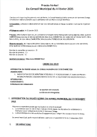 PV du CM de FEVRIER