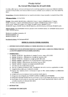 PV du CM du 24 Avril 2026